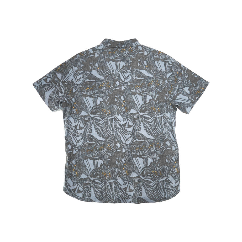 Durban Short Sleeve Button Up - Slate