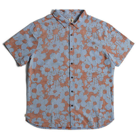 Malone Short Sleeve Woven Blue