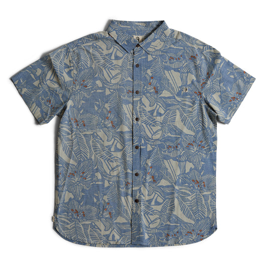 Durban Short Sleeve Woven Button Up Shirt