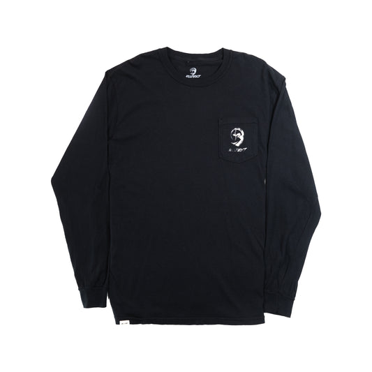 Overspray Tube Rider Long Sleeve Pocket Tee